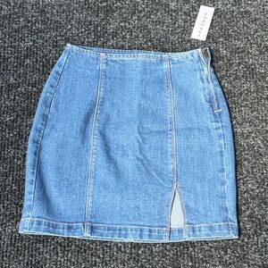 Denim skirt